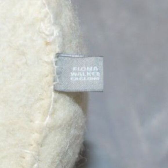 Fiona Walker England Bulldog Dog Nursery Felt Animal Head Decor - Picture 6 of 13